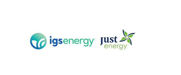 IGS Energy and Just Energy logos