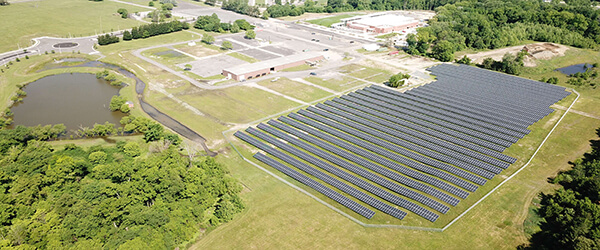 Large Scale Ground Mounted Solar Farm