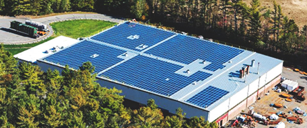 IGS Solar Panels at Steel Tank Manufacturer