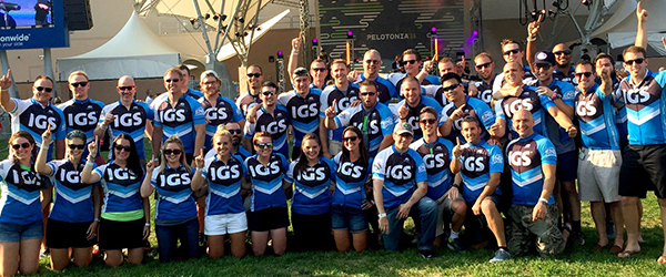 IGS Energy Employees Riding in Pelotonia