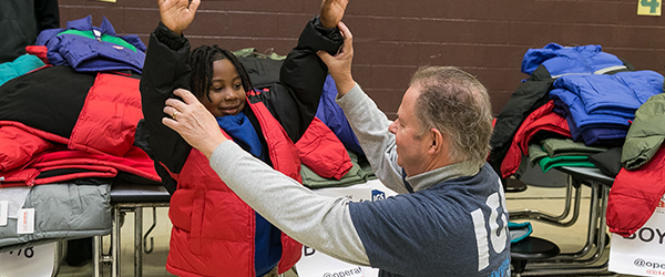 IGS Energy donates coats in Cleveland